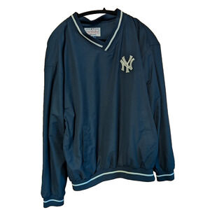 Vintage MLB New York Yankees Pullover Men’s Size LARGE EUC